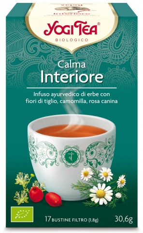 Organic Yogi Tea Calm Infused Interior 31g