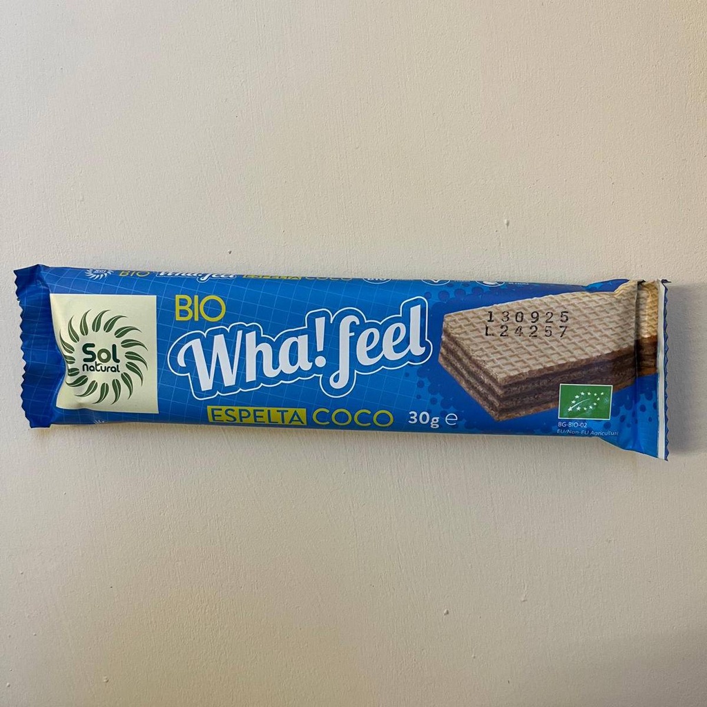 Barretes Espelta i Coco 30g - Wha! Feel
