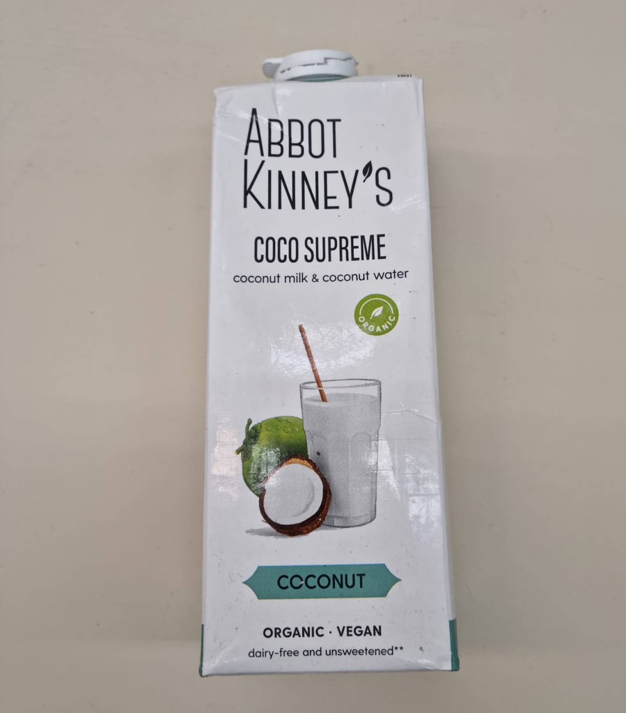 Beguda Vegetal de Coco Supreme 1L - Abbot Kinney's