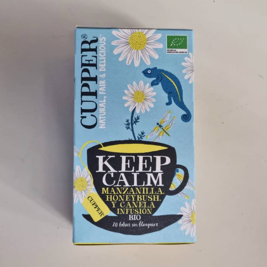 Infusió Keep Calm 20 Bossetes - Cupper