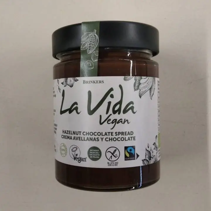Crema Xocolata i Avellanes 270g - La Vida Vegan 