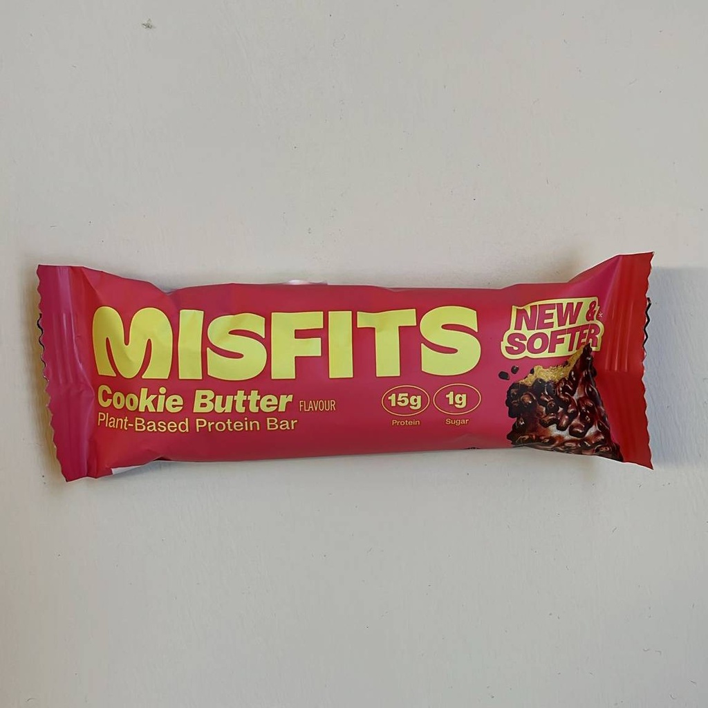 Barreta Proteica amb Mantega de Galetes 50g - Misfits