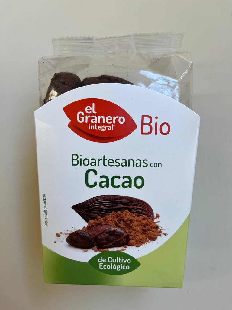 Galetes Artesanes amb Cacau 220g - El Granero