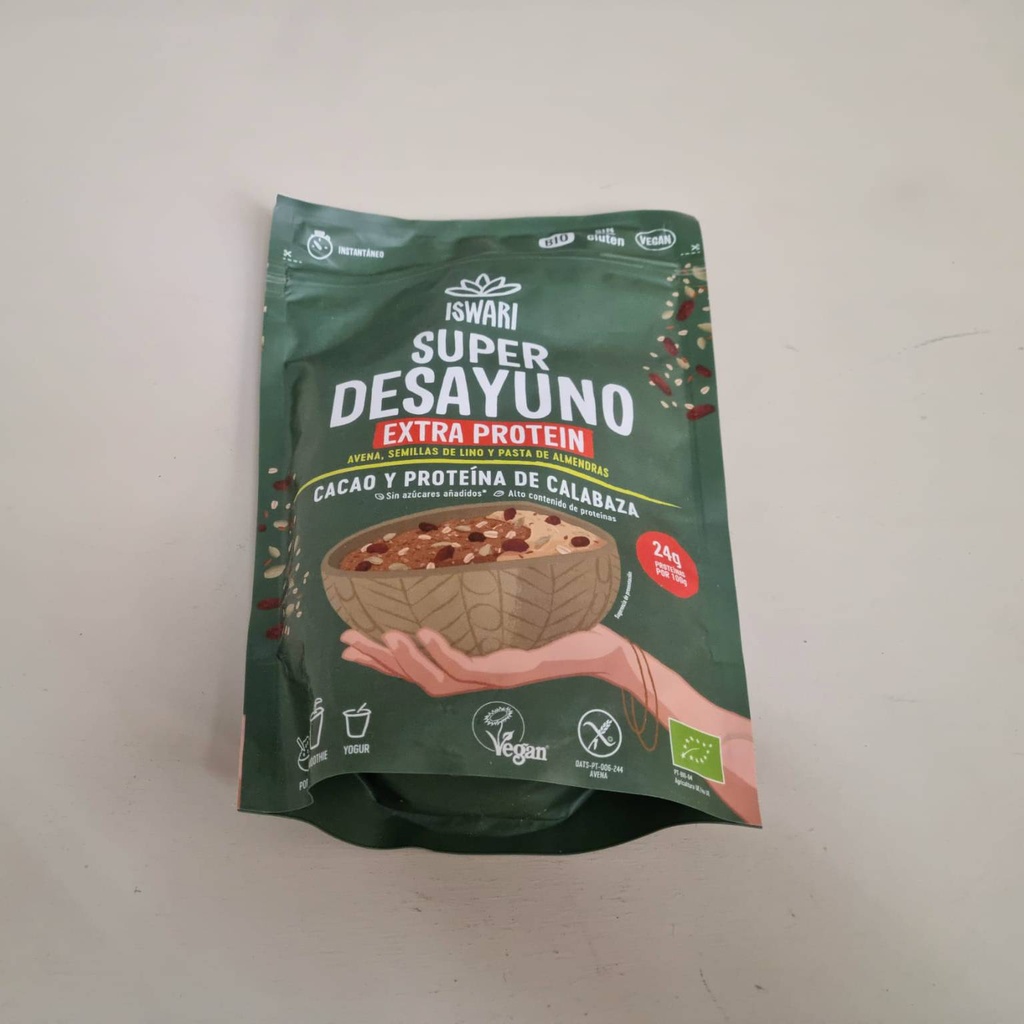 Super Desayuno Extra Protein 360g - Iswari