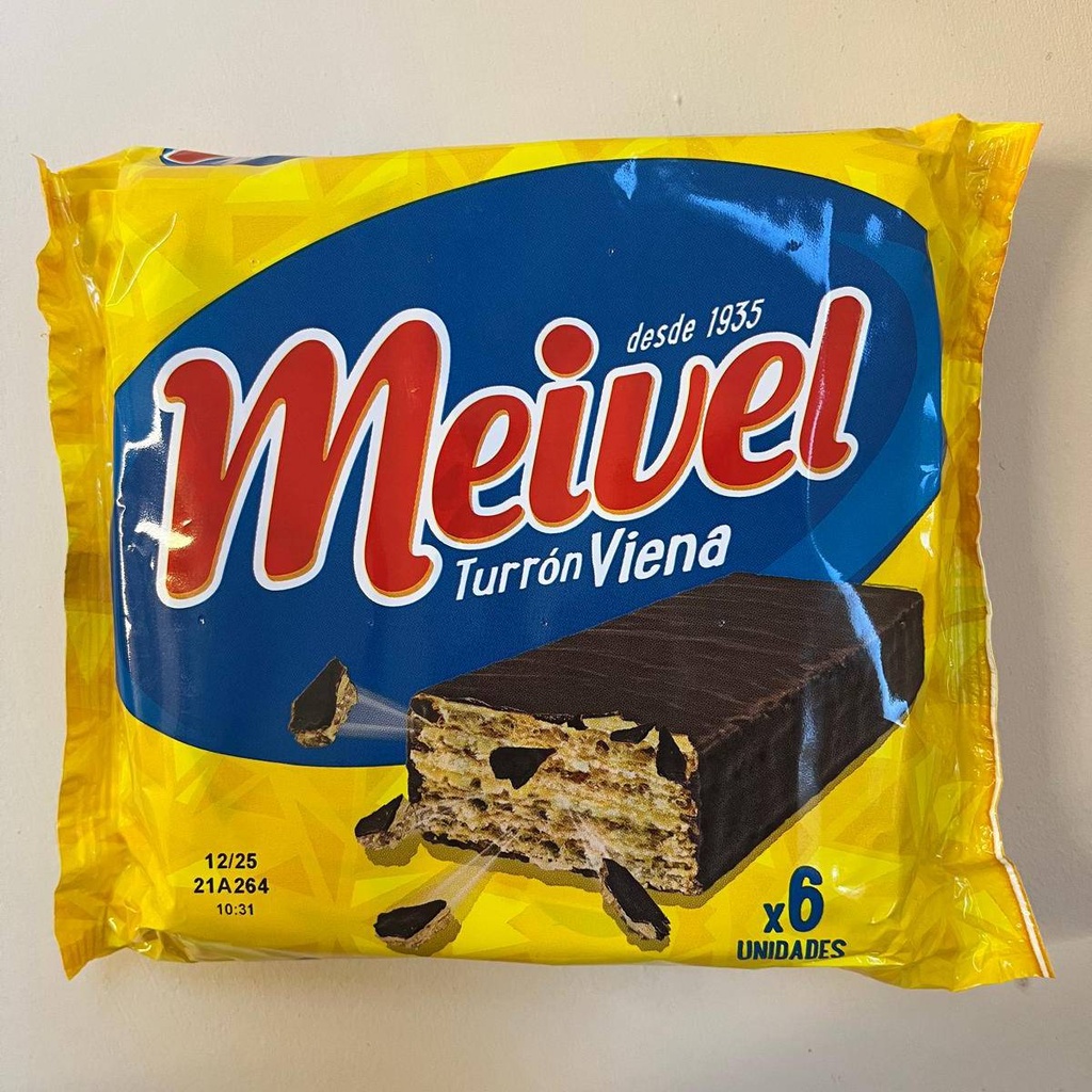 Turrón Viena Pack 6 Unitats - Meivel