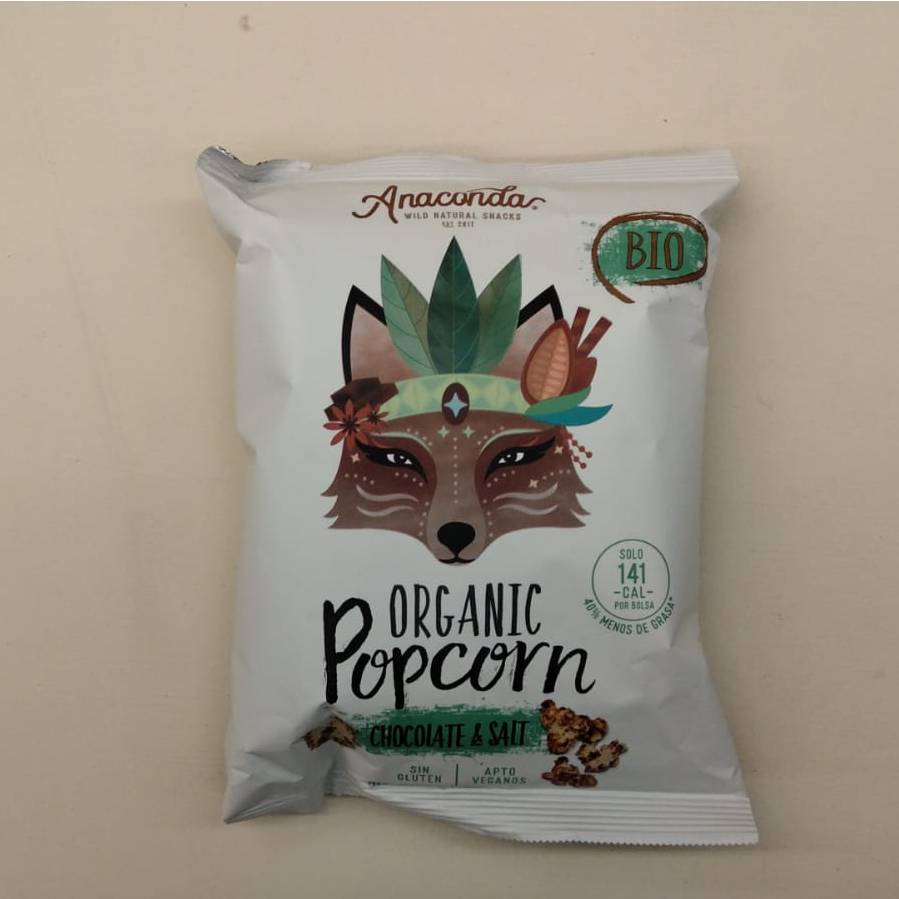 Crispetes Xocolata i Sal 30g - Anaconda