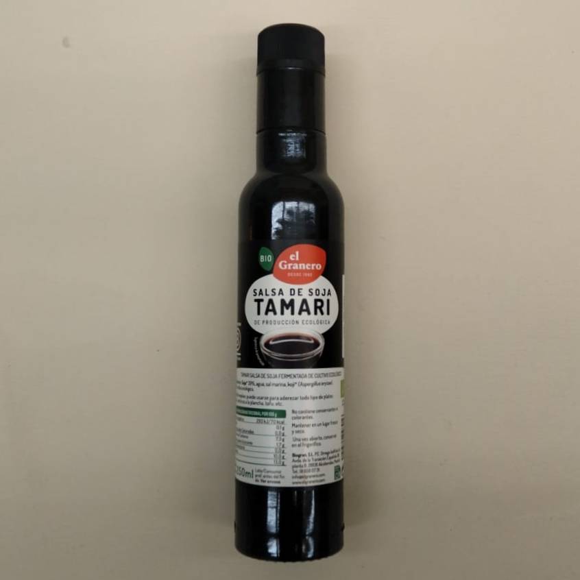 Tamari Salsa de Soja Bio 250ml - El Granero