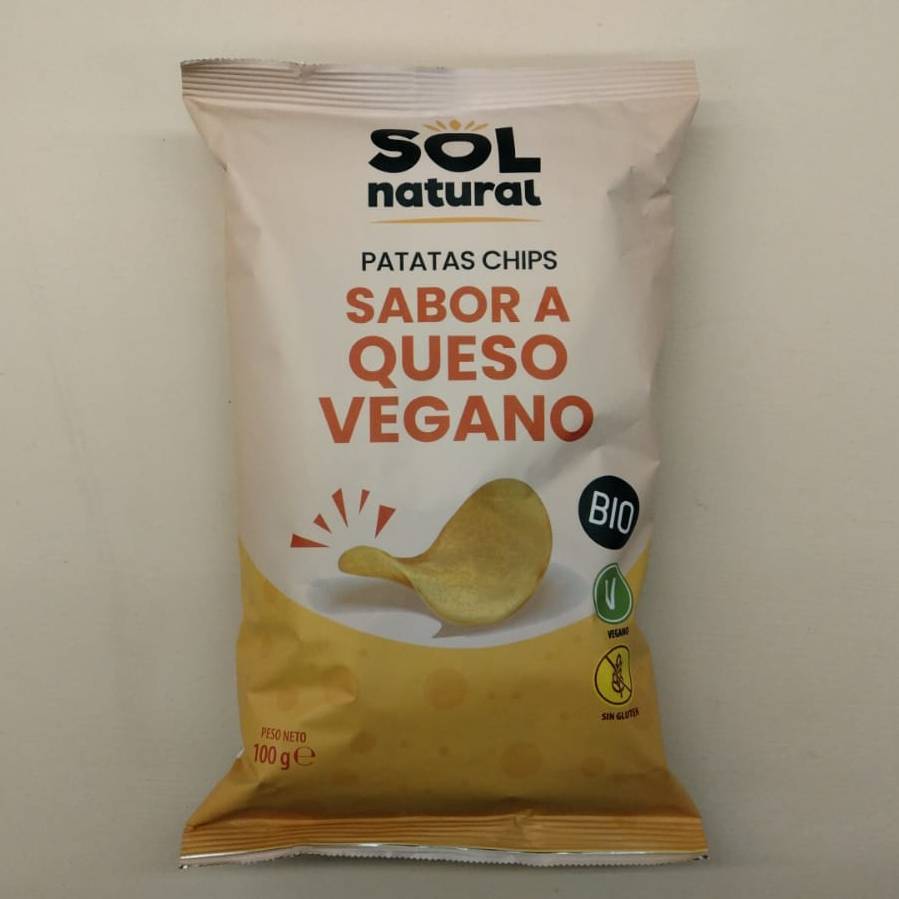 Chips Sabor a Formatge 100g - Sol Natural 