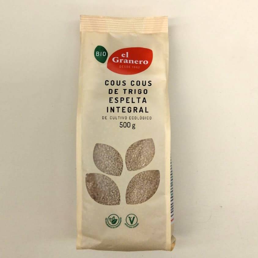 Cuscús d'Espelta Integral Bio 500g - El Granero
