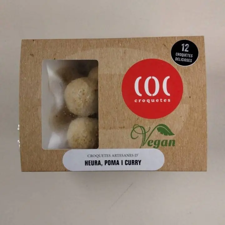 Croquetes Heura, Poma i Curry 12U - Coc 