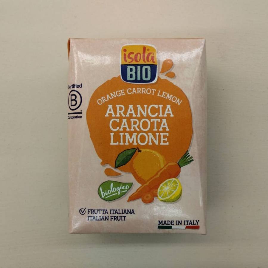 Suc de Taronja, Pastanaga i Llimona 200ml - Isola