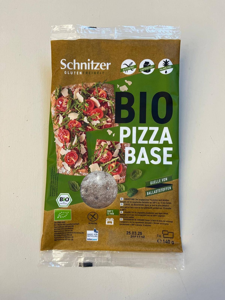 Base Pizza 140g - Schnitzer