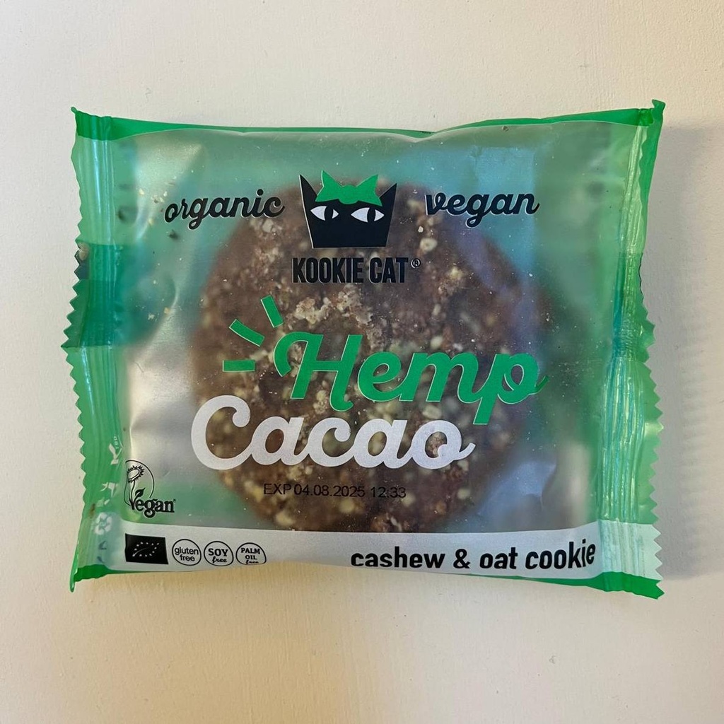 Galetes Cànem i Cacau 50g - Kookie Cat