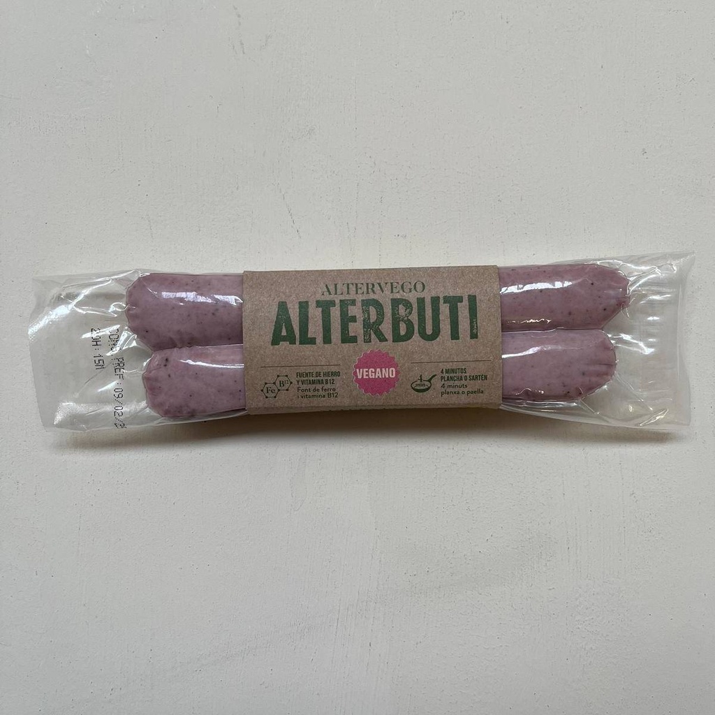 Botifarra Alterbuti 180g - Altervego