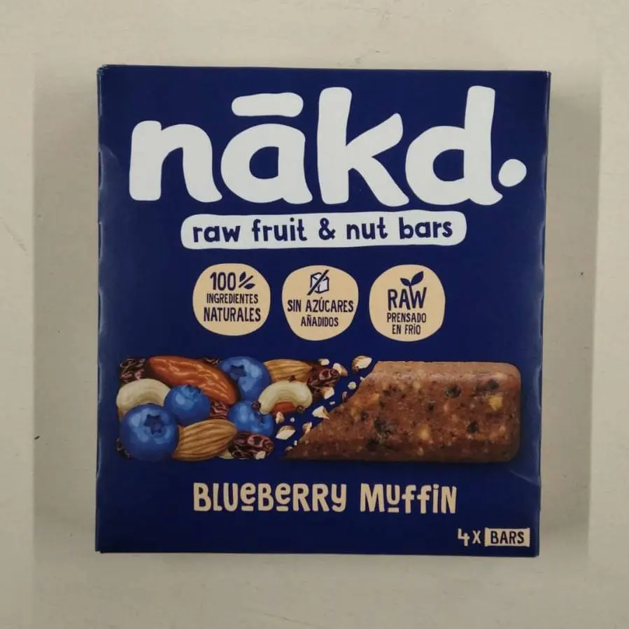 Pack 4 Barretes de Muffin de Nabius - Nakd