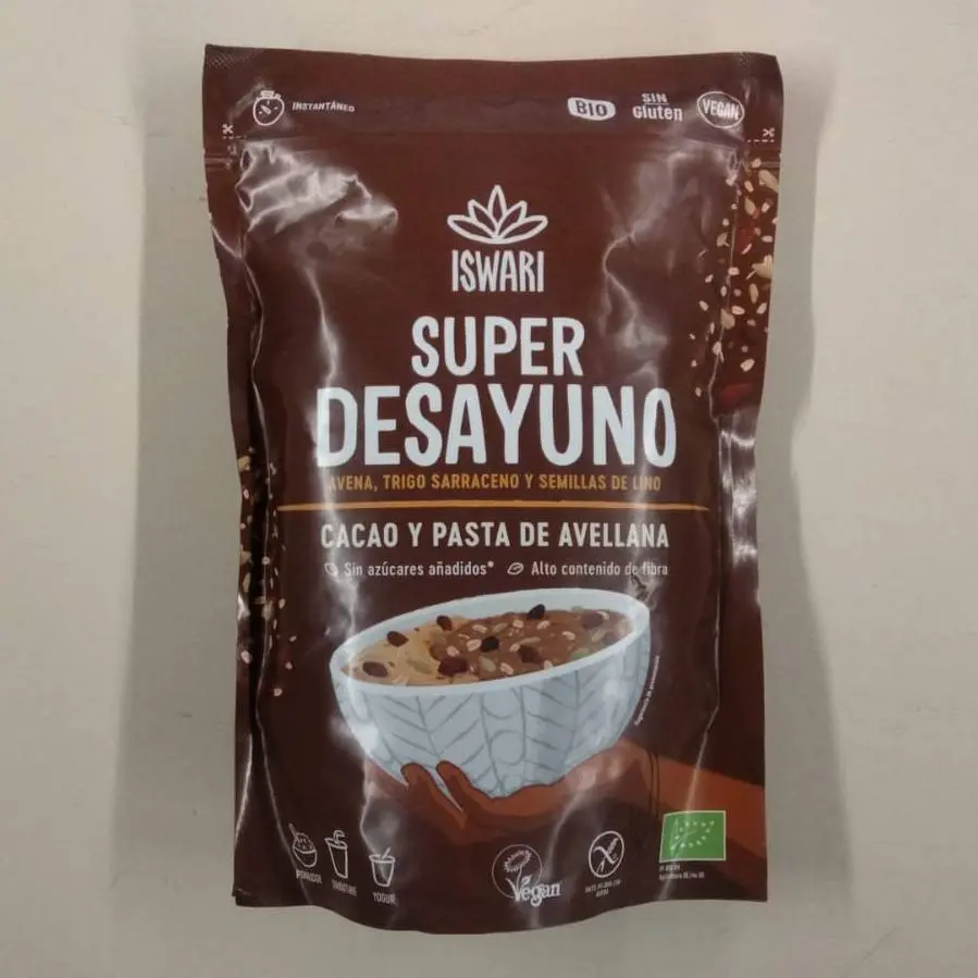 Super Desayuno Cacau 360g - Iswari