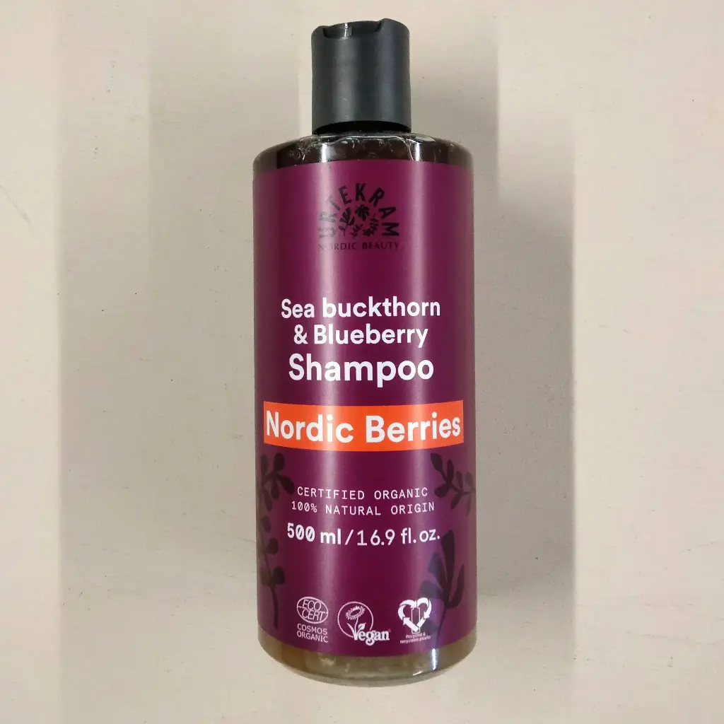 Xampú Fruits Vermells 500ml - Urtekram 