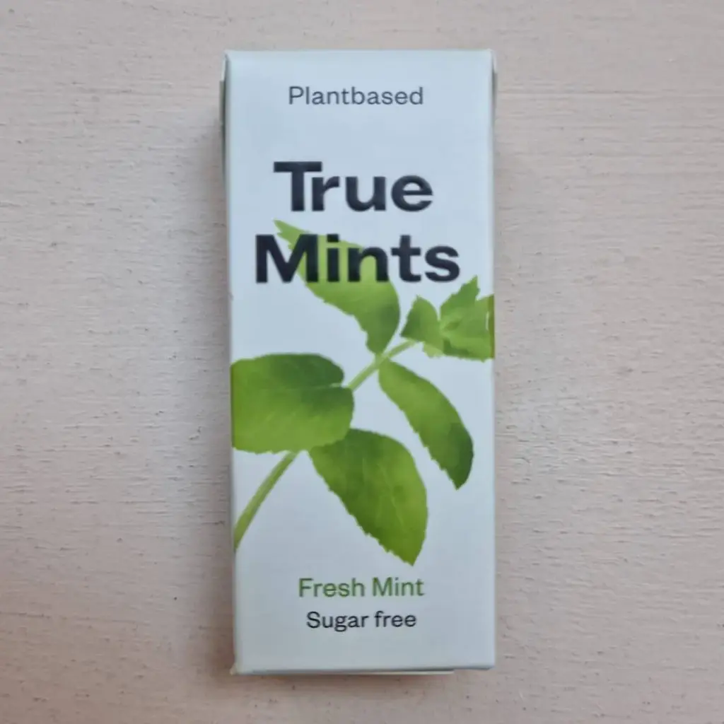 Caramels Sense Plàstic Menta Fresca 13g - True Mints