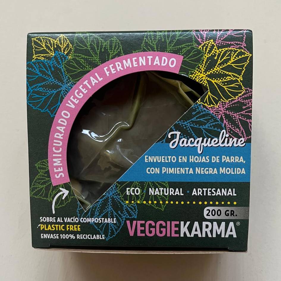 Formatge Semicurat en Fulla de Parra 200g - Veggie Karma
