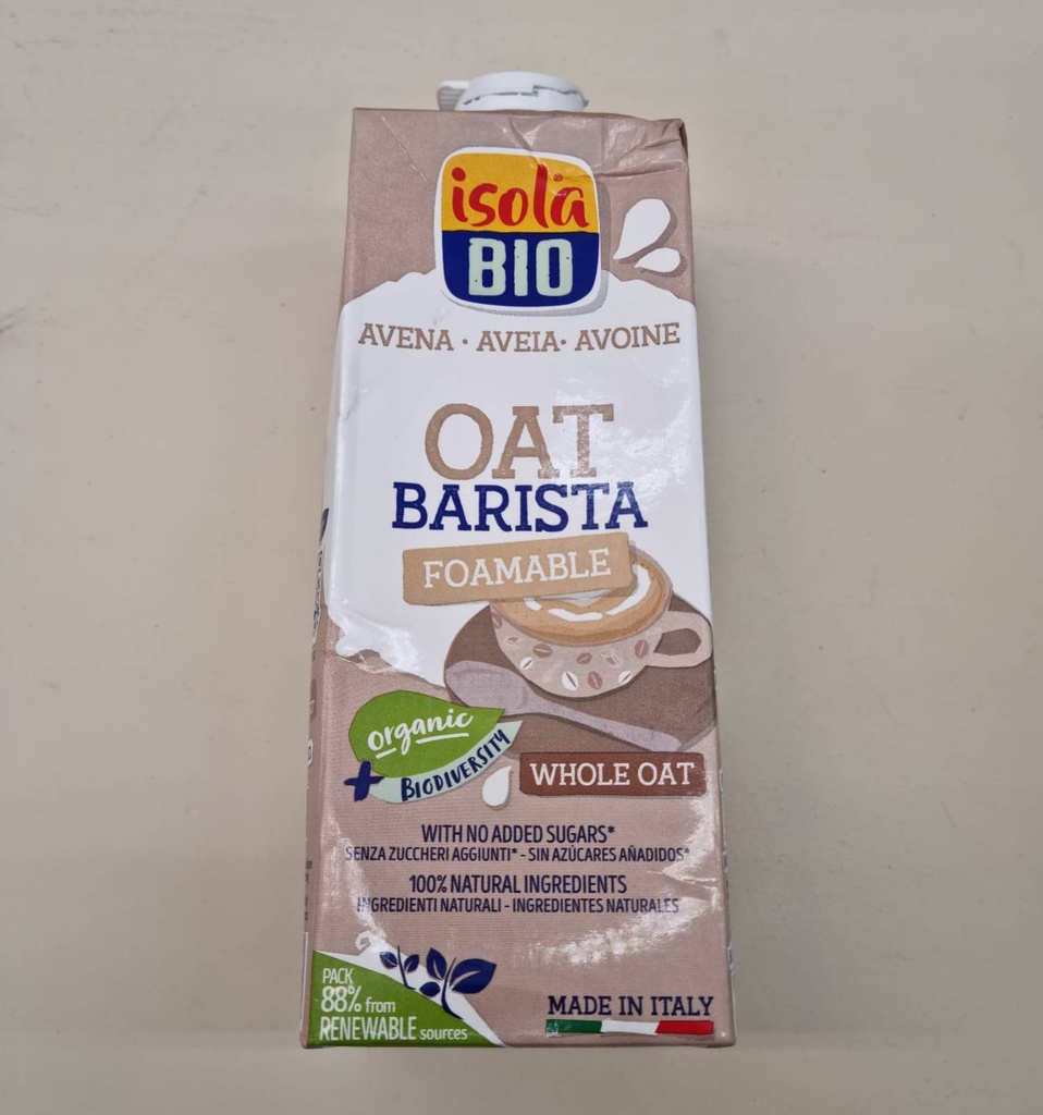 Beguda Vegetal de Civada Barista 1L - Isola Bio