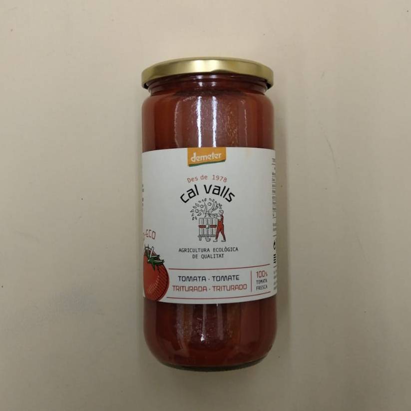Tomata Triturat Eco 670g - Cal Valls
