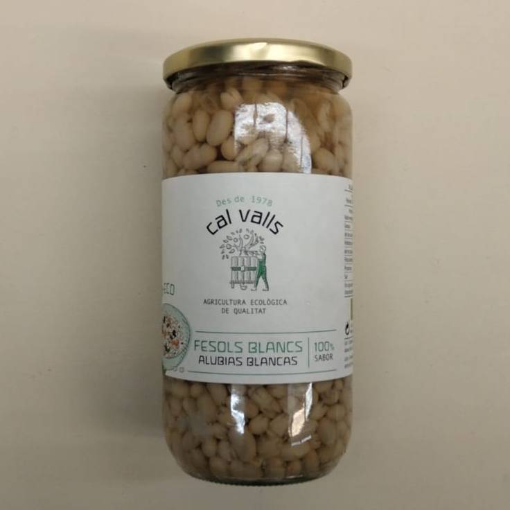 Fesol Blanc Cuit Eco 700g - Cal Valls