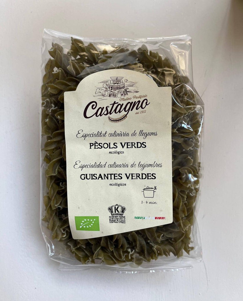 Espirals Pèsols Verds Eco 250g - Castagno