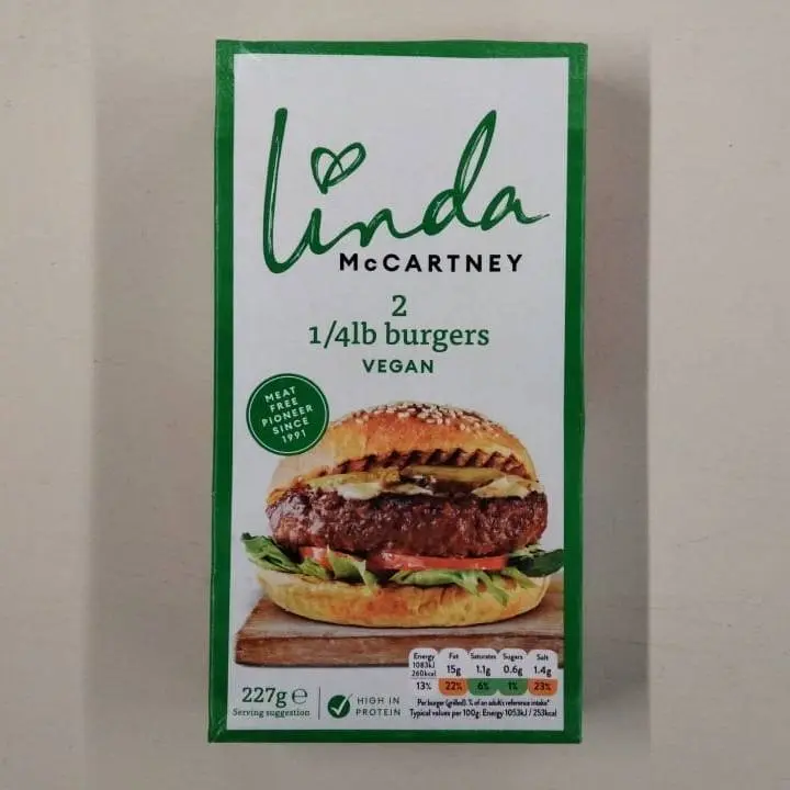 Hamburguesa 1/4 LB - Linda McCartney's