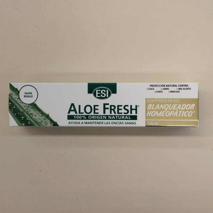 Pasta de Dents Blanquejador Hom 100ML - Aloe Fresh