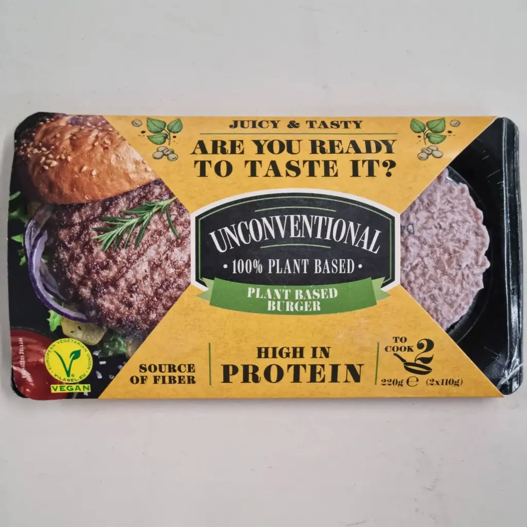 Hamburguesa Vegetal 220g - Unconventional