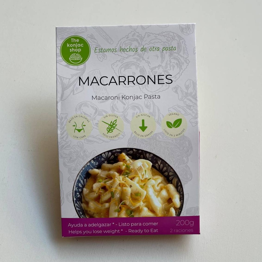Macarrons Konjac 200g - The Konjac Shop