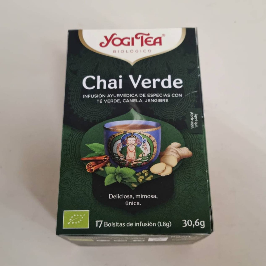 Infusió Chai Verd 17 Bossetes - Yogi Tea
