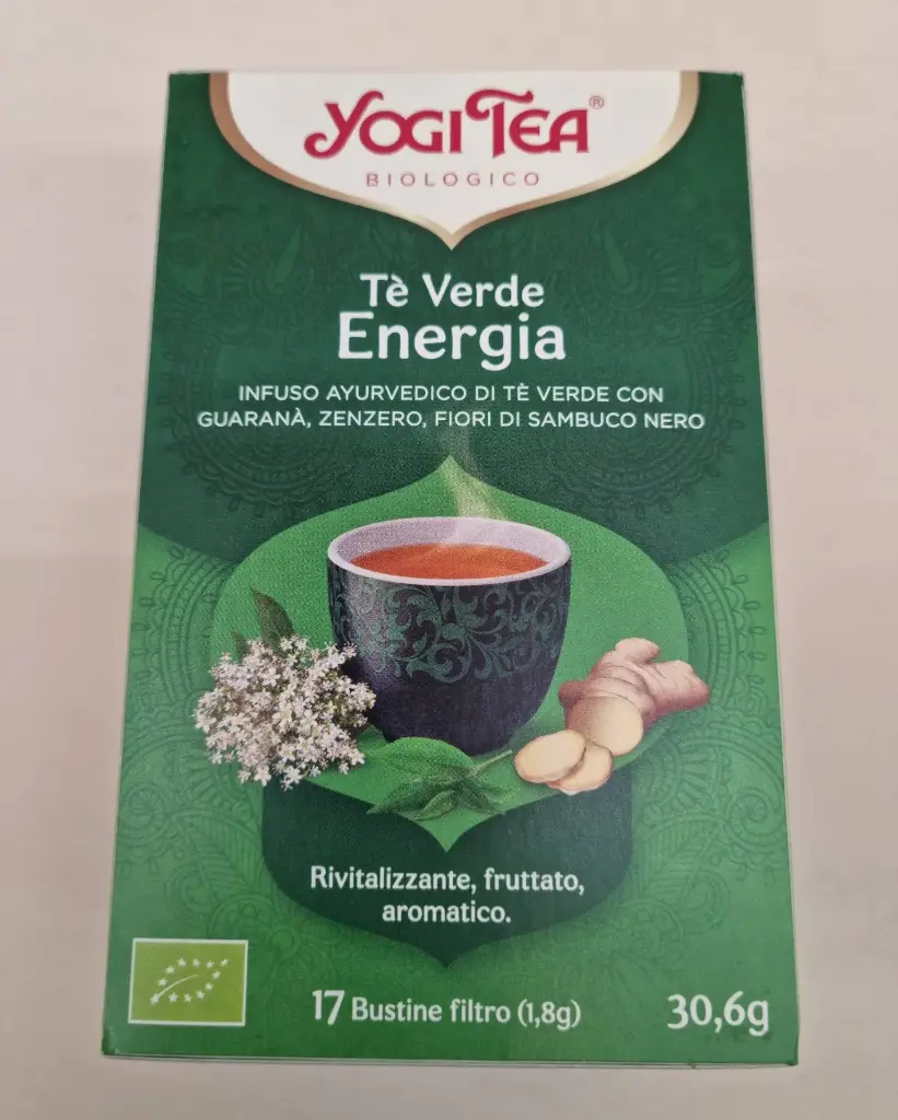 Te Verd Energia 17 Bossetes - Yogi Tea