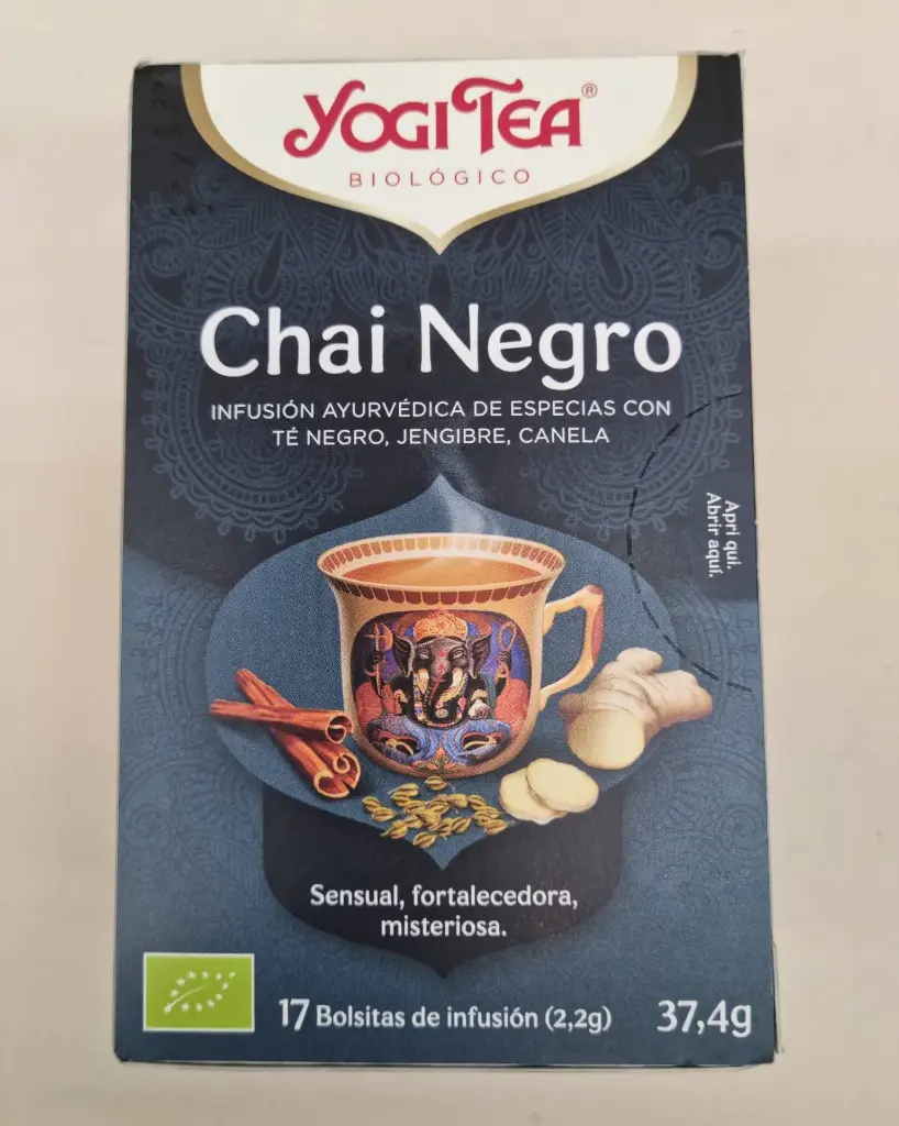Infusió Chai Negre 17 Bossetes - Yogi Tea