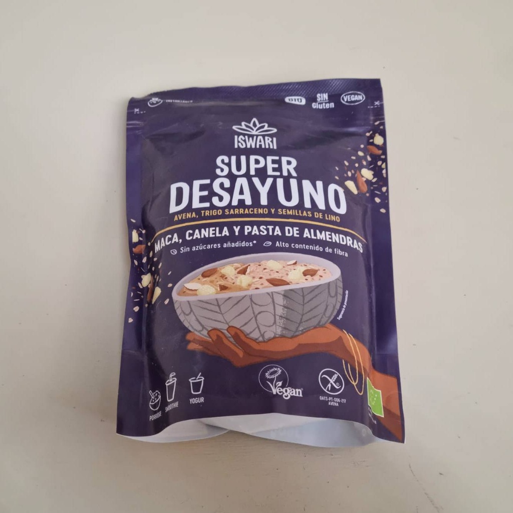 Super Desayuno Maca i Canyella 360g - Iswari
