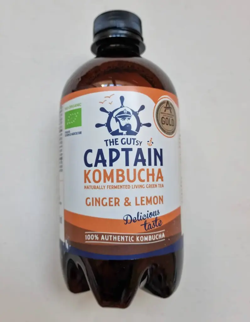 Captain Kombucha Gingebre-Llimona 400ml
