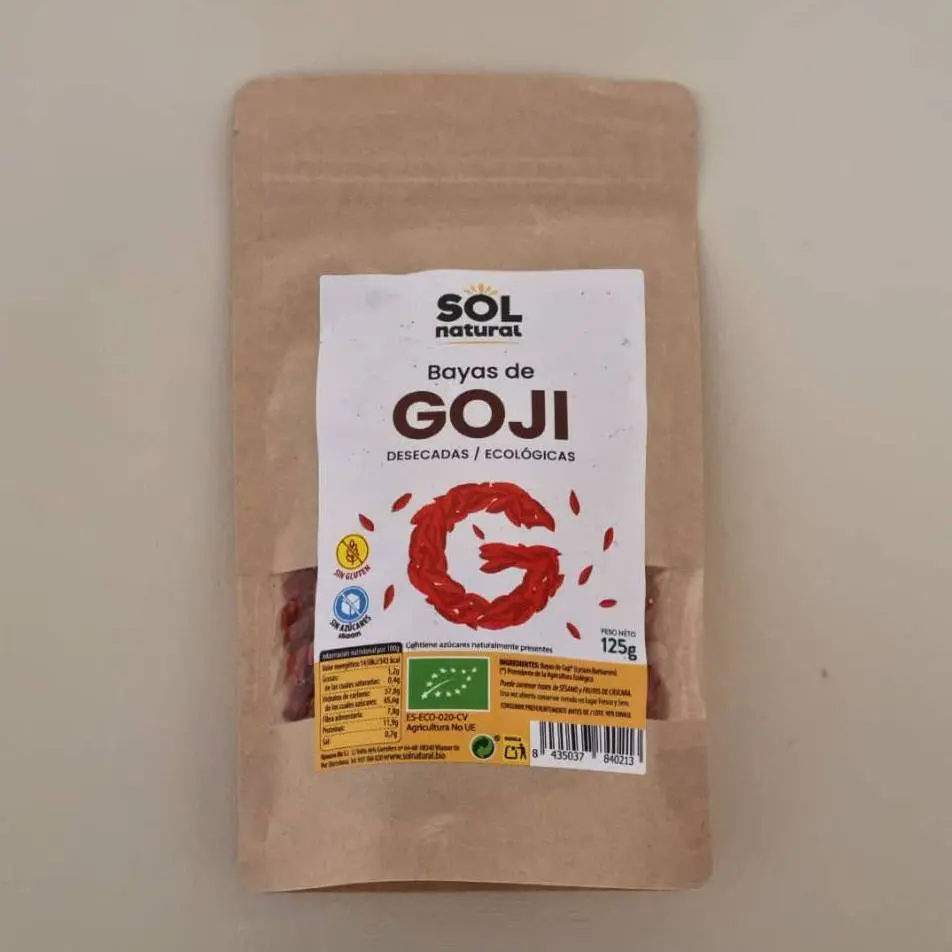 Baies Goji 125g - Sol Natural