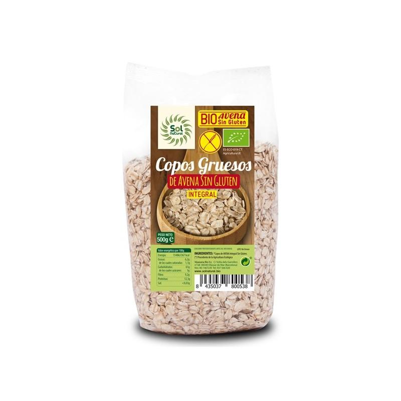 Flocs Gruixuts de Civada 500g - Sol Natural