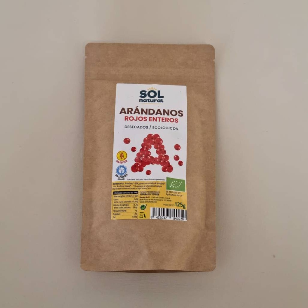 Nabius Vermells 125g - Sol Natural