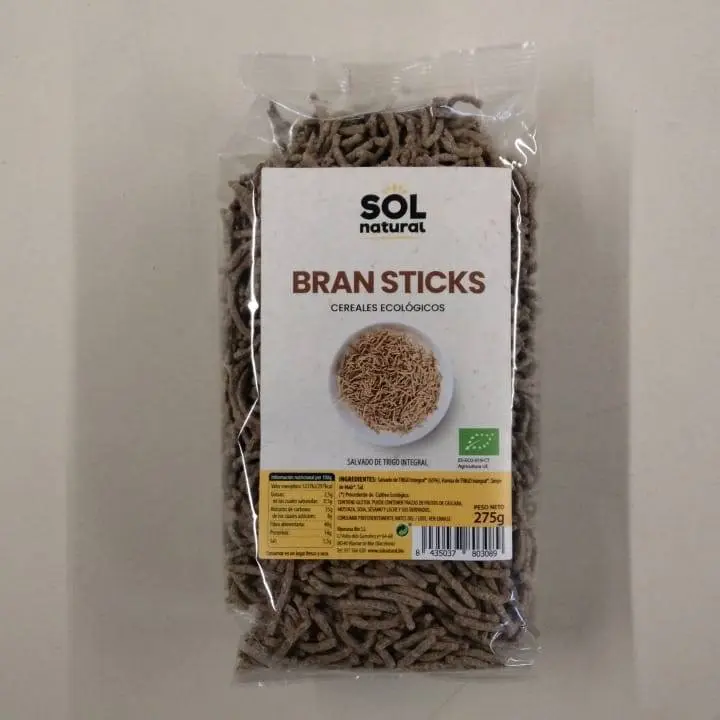 Cereals Bran Sticks 275g - Sol Natural