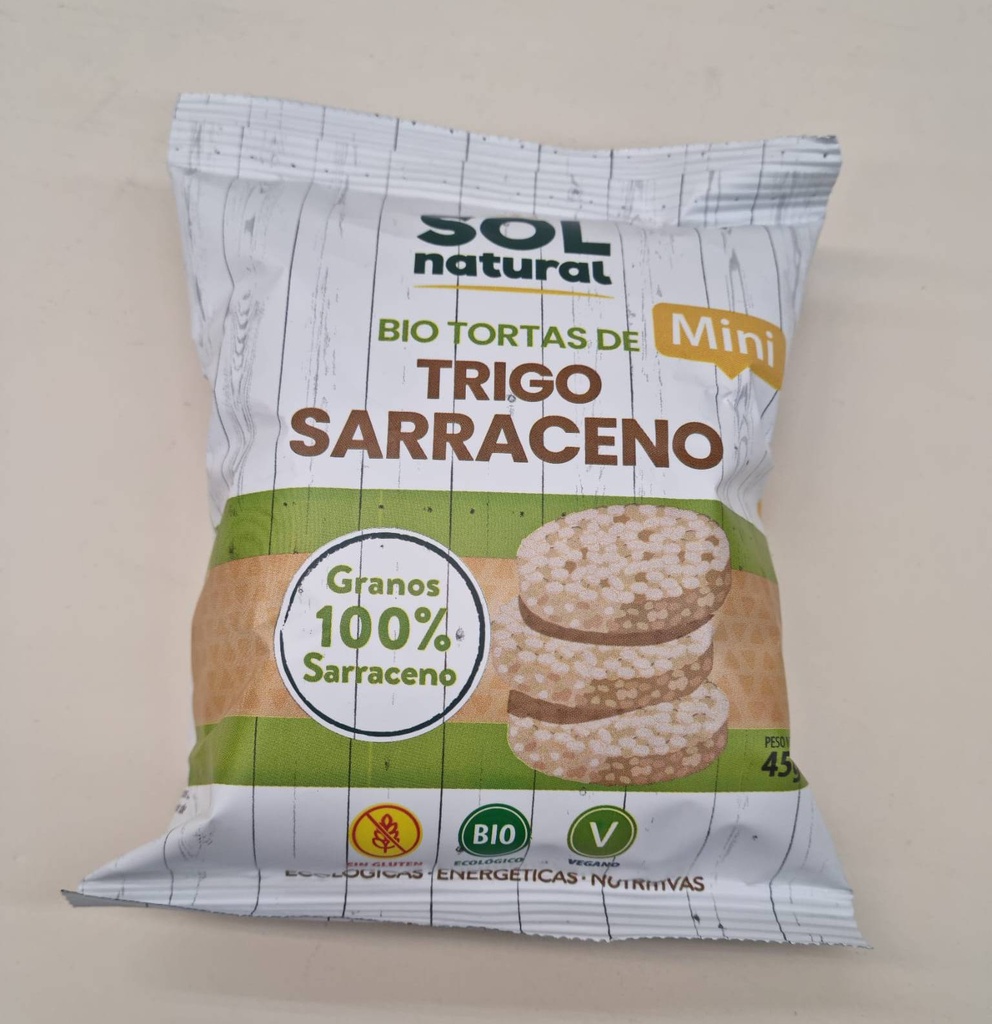Mini Tortites de Blat Sarraí 45g - Sol Natural
