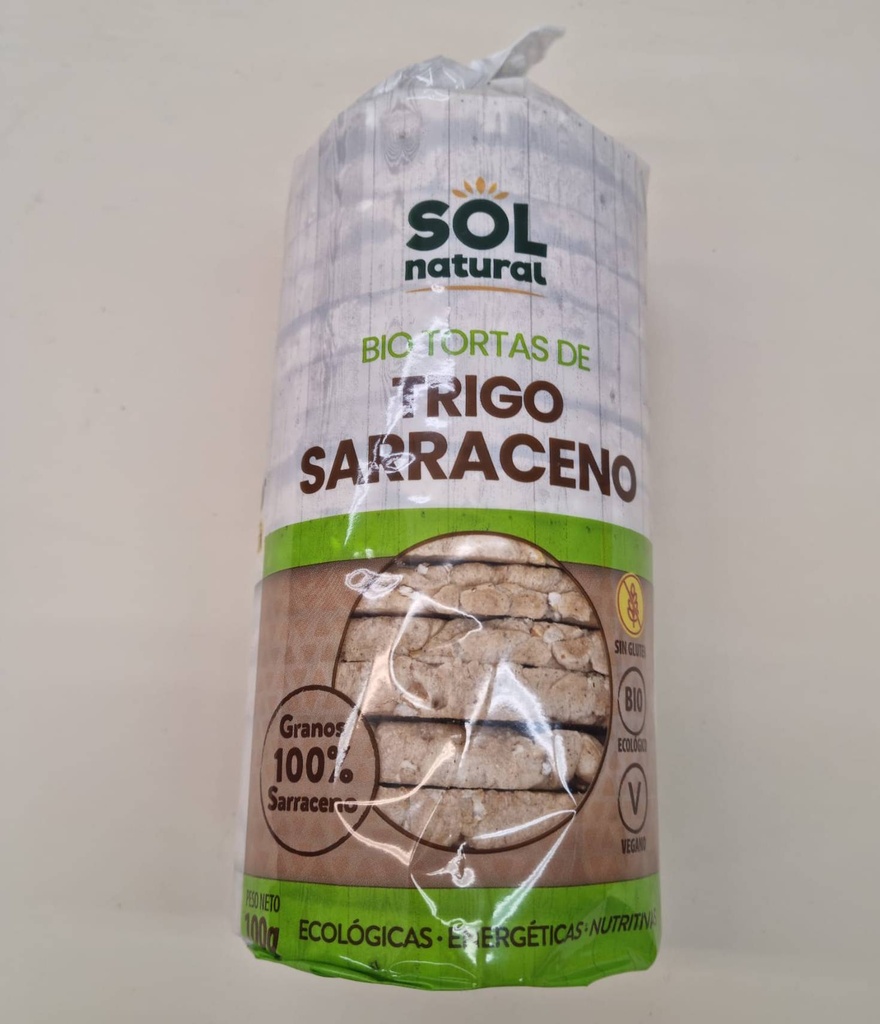 Tortes de Blat Sarraí 100g - Sol Natural