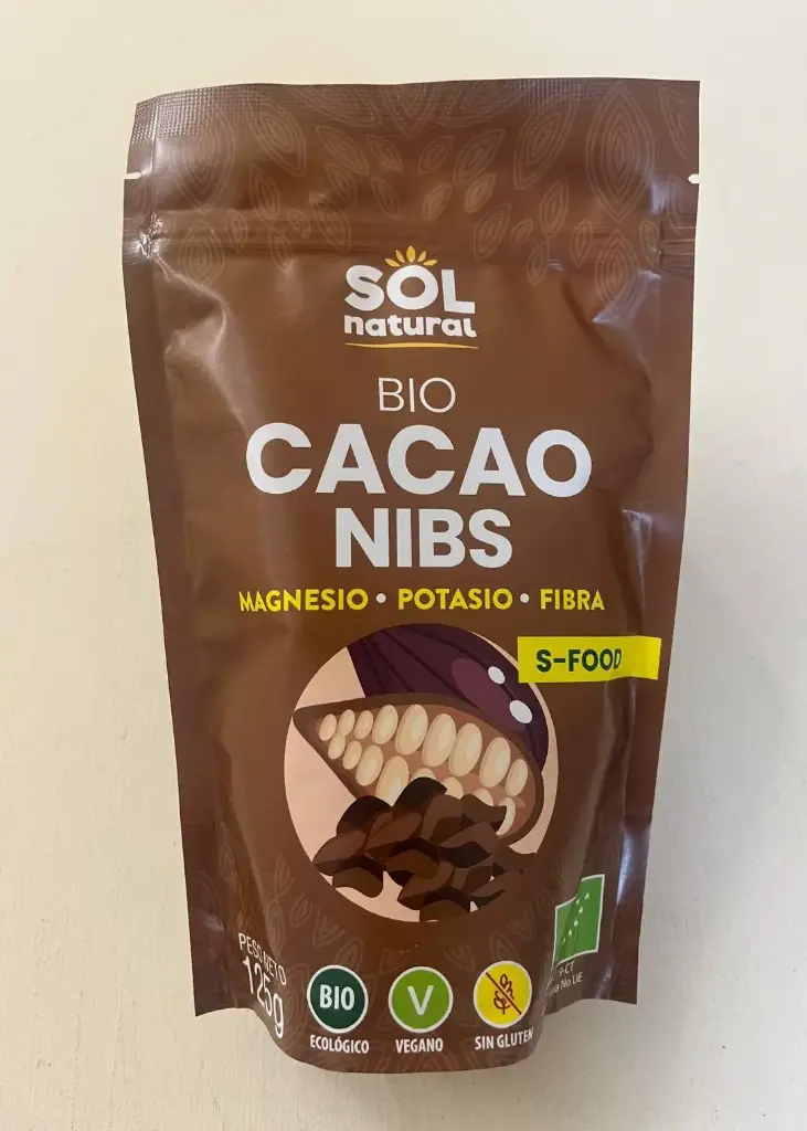 Cacau Nibs 125g - Sol Natural