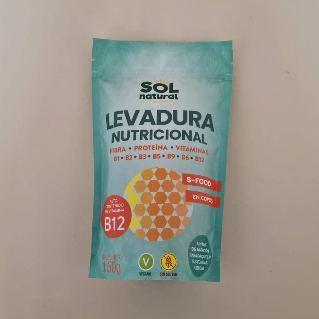 Llevat Nutricional amb B12 150g - Sol Natural
