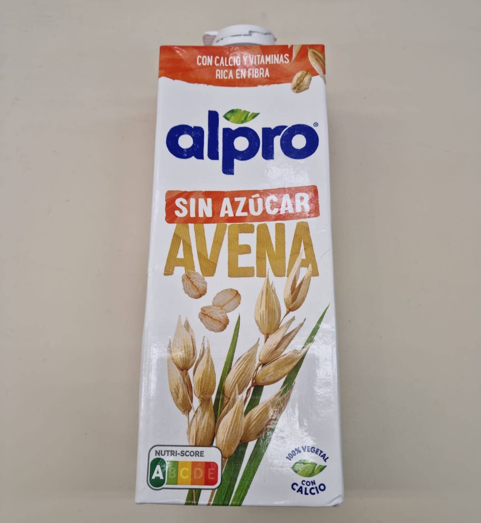 Beguda de Civada Sense Sucre 1L - Alpro