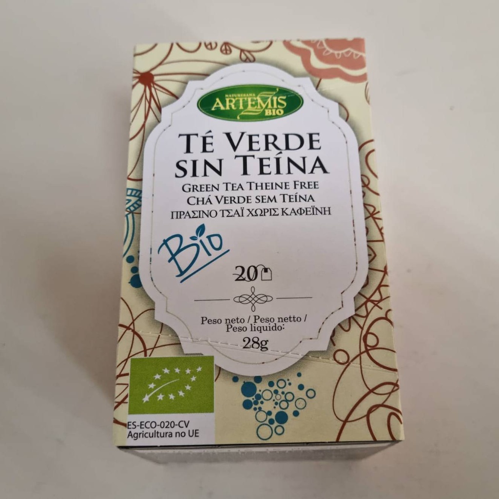 Te Verd Sense Teïna 20 Bossetes - Artemis