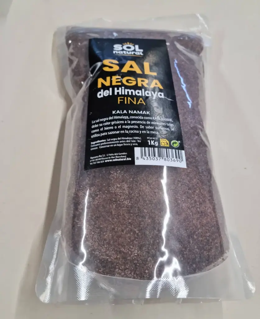 Sal Negra de l'Himalaia Fina 1kg - Sol Natural