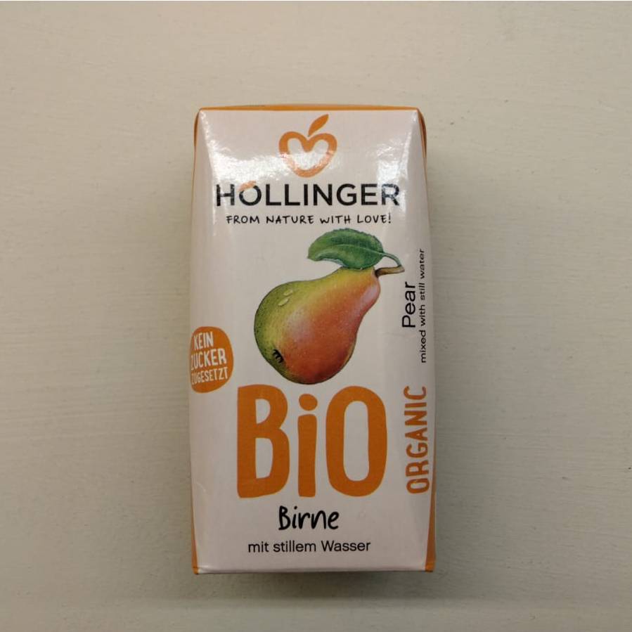Minibrick Suc de Pera 200ml - Hollinger