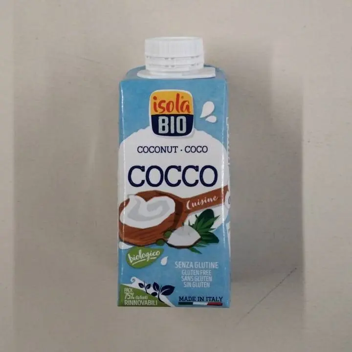 Crema per Cuinar de Coco 200ml - Isola Bio