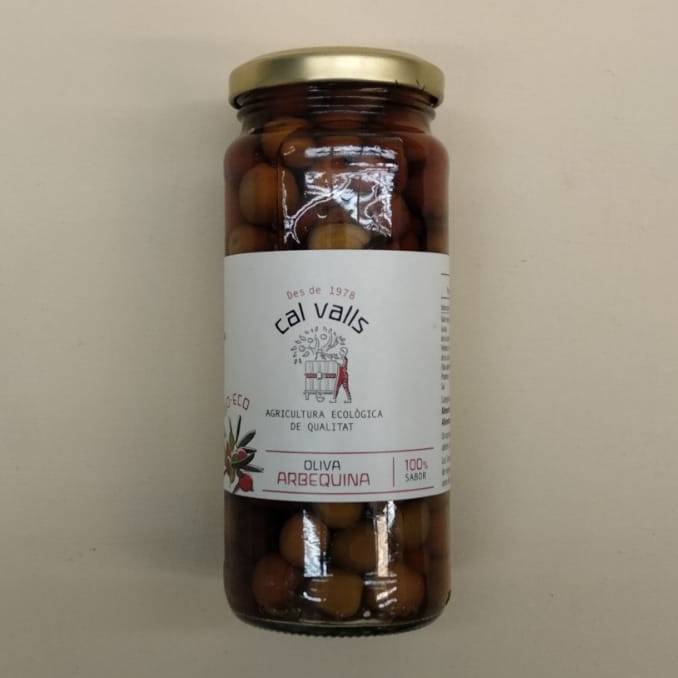 Oliva Arbequina 350g - Cal Valls